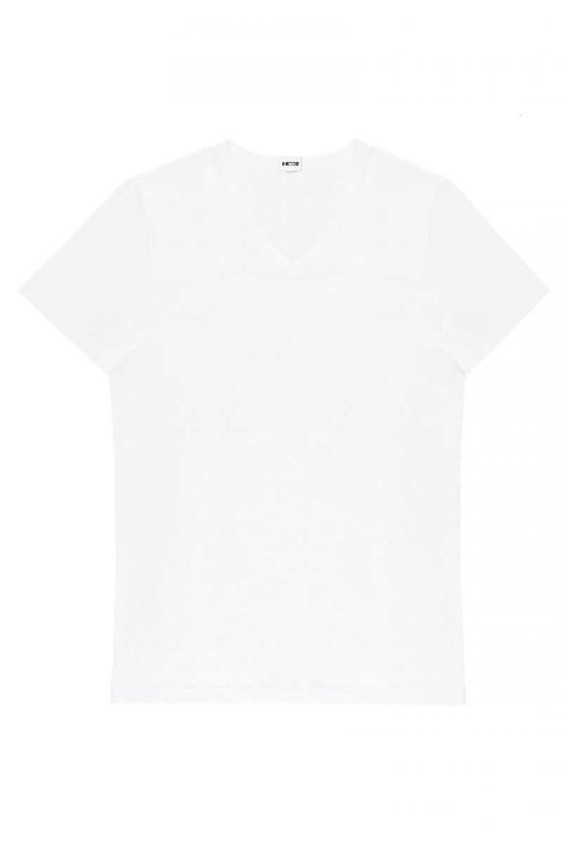 401331 Supreme Cotton Tee-Shirt V Neck