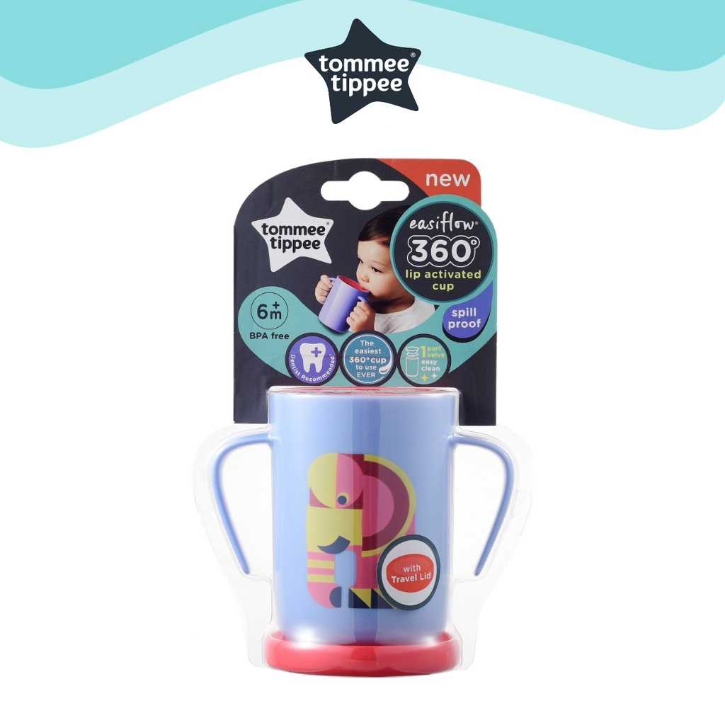 Tommee Tippee - 360° Deco Trainer Cup 200ML (6M+) Teal