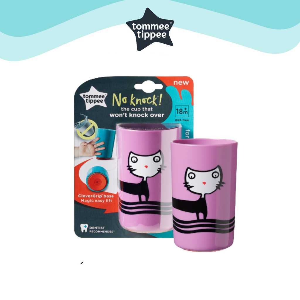 Tommee Tippee No Knock Cup 300ml (18m+)pink