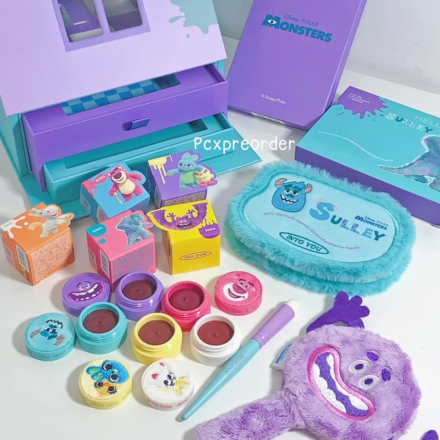 [Pre] boxset เครื่องสำอาง pixar ลิขสิทธิ์
