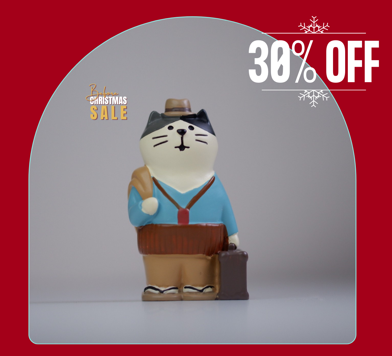 Before Christmas 30% OFF : DECOLE  #Travel002