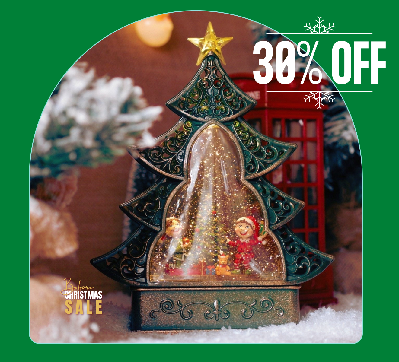 Before Christmas 30% OFF