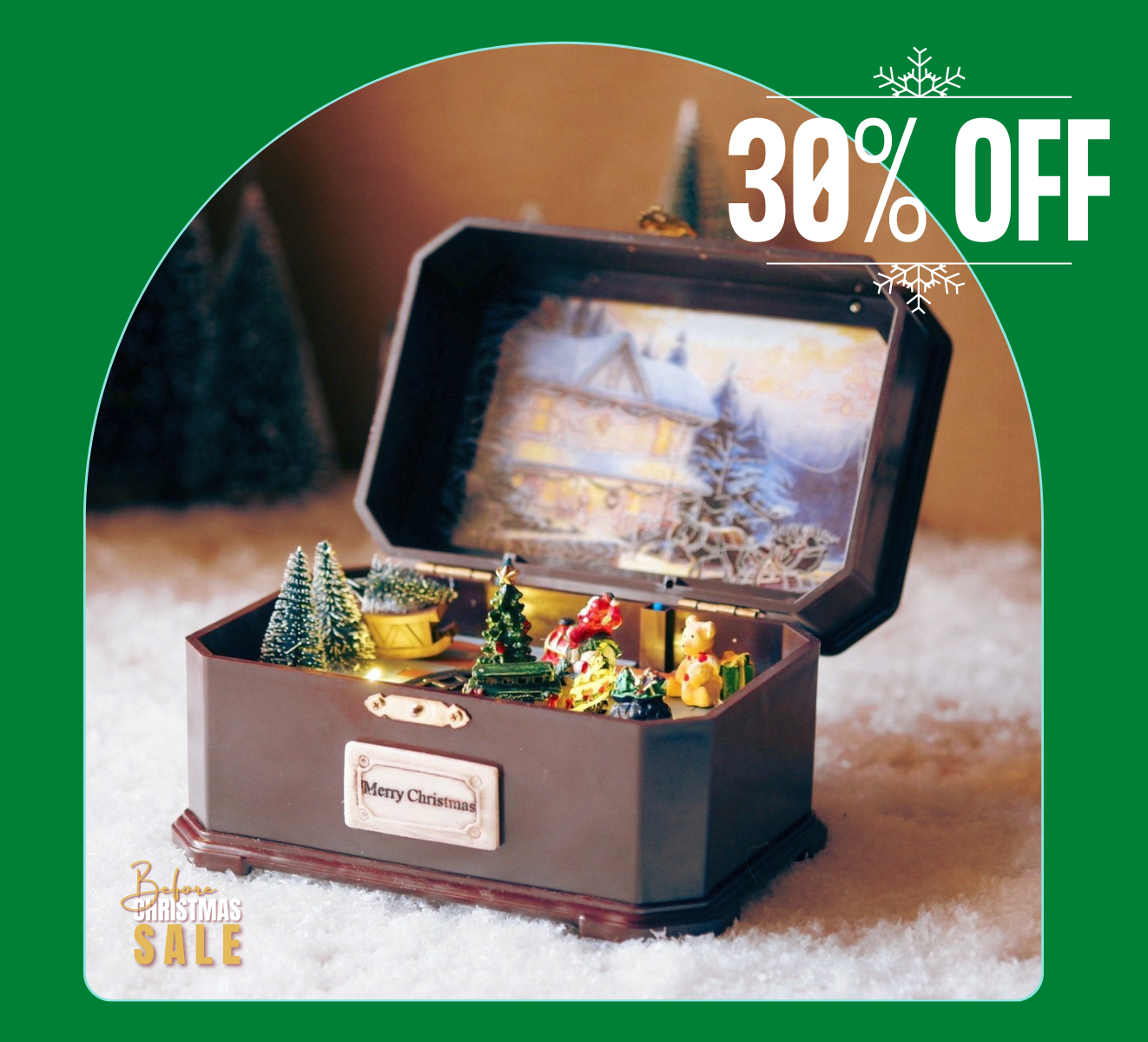 Before Christmas 30% OFF