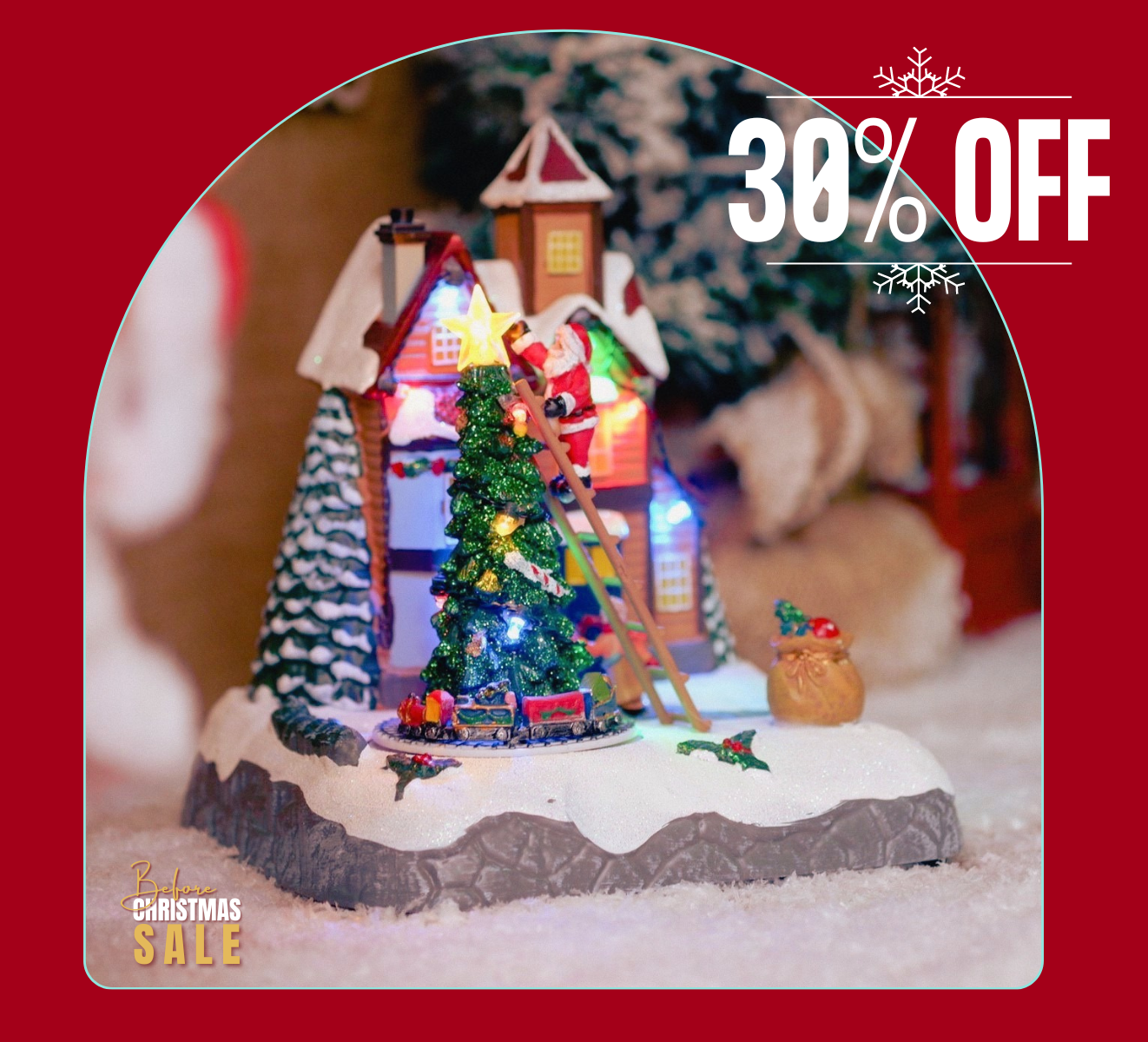Before Christmas 30% OFF