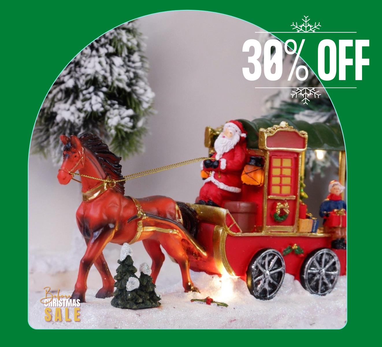 Before Christmas 30% OFF