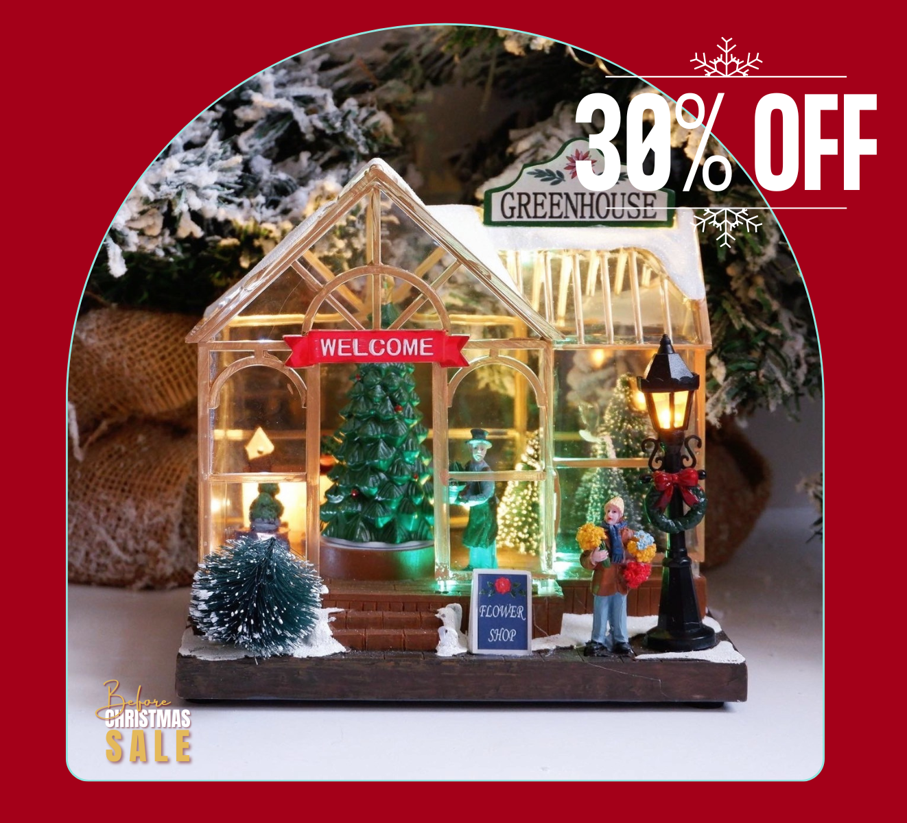 Before Christmas 30% OFF