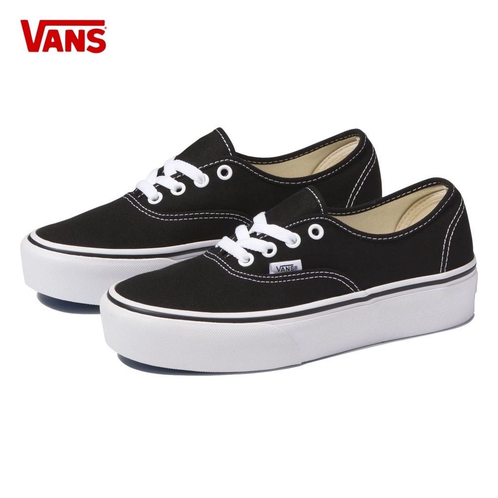 ￼Vans  Authentic Platform 2.0 | Black  Size ถามแอดมินคะ