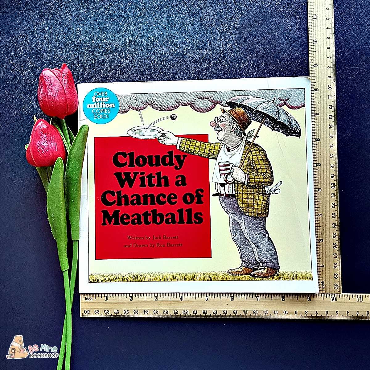 🏆หนังสือรางวัล║Cloudy with a Chance of Meatballs ║★มือสอง ★ปกอ่อน 📌ปกไม่สวยมีรอยพับ