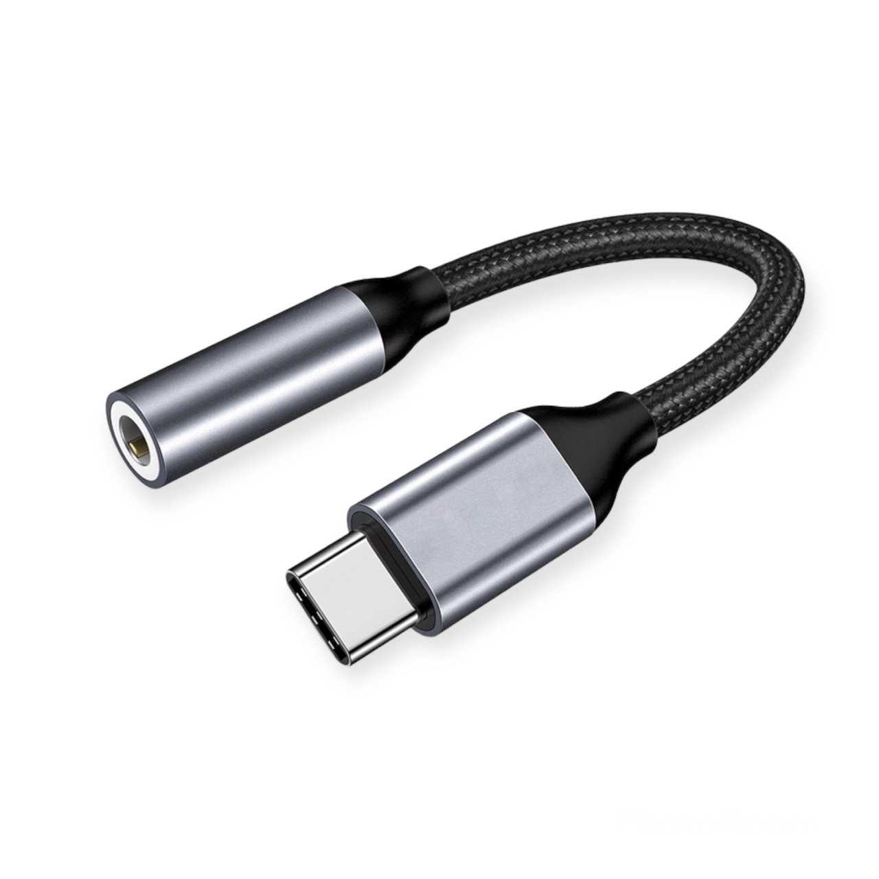 อะแดปเตอร์แปลงหูฟัง Type-C เป็นช่องต่อหูฟังแจ็คขนาด Type-C To 3.5mm