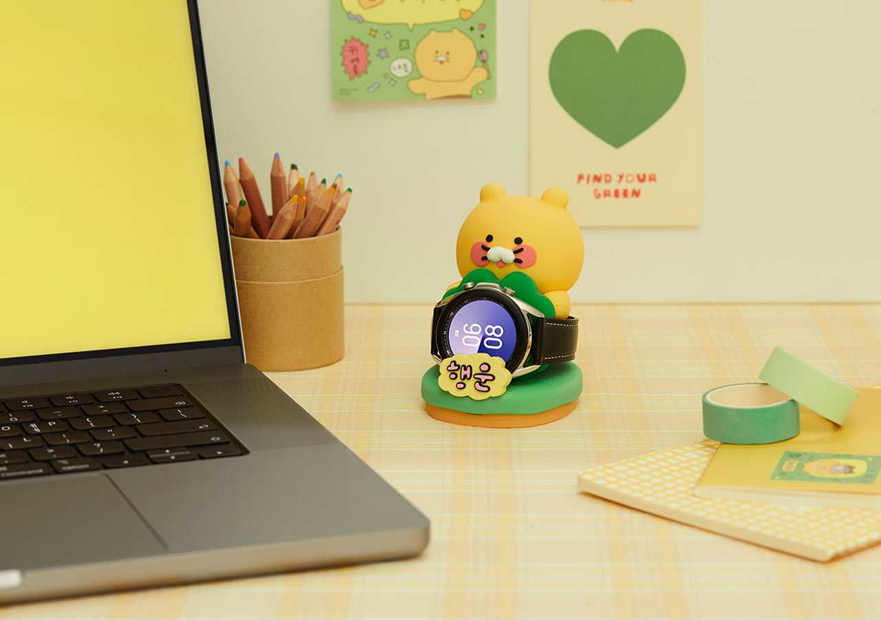 ( พร้อมส่ง ) Kakaofriends Choonsik Watch Charging Stand แท่นชาร์จ Smart Watch