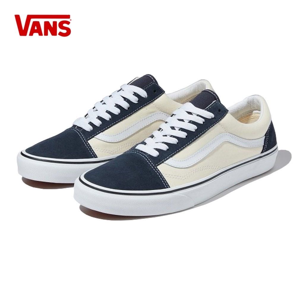 ￼Vans  Old Skool 2-Tone Antique White/India Ink  Size ถามแอดมินคะ 