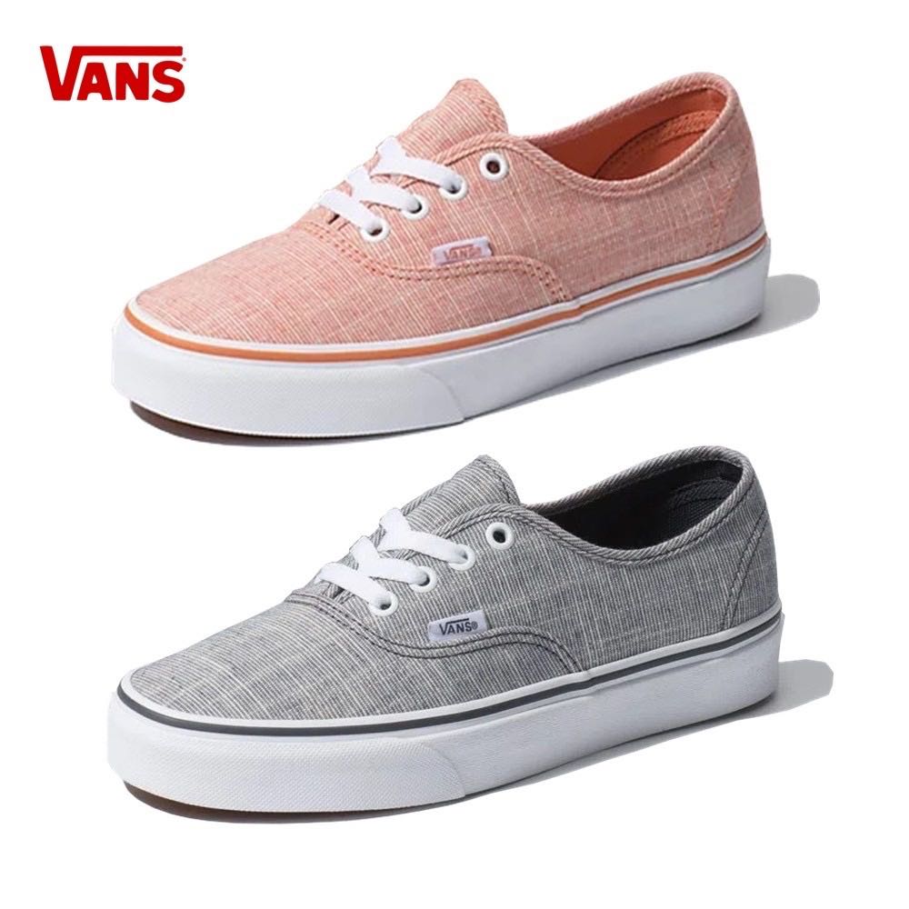 Vans authentic chambray best sale