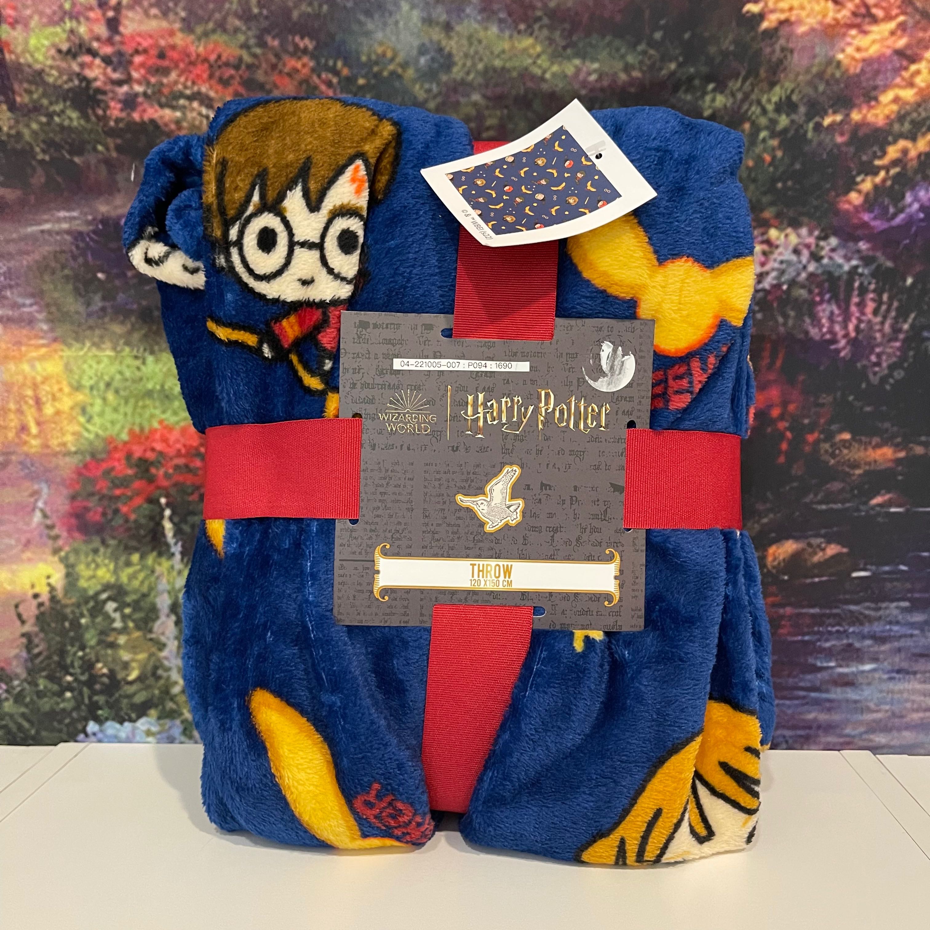 ผ้าห่ม Harry Potter - Characters (Navy)