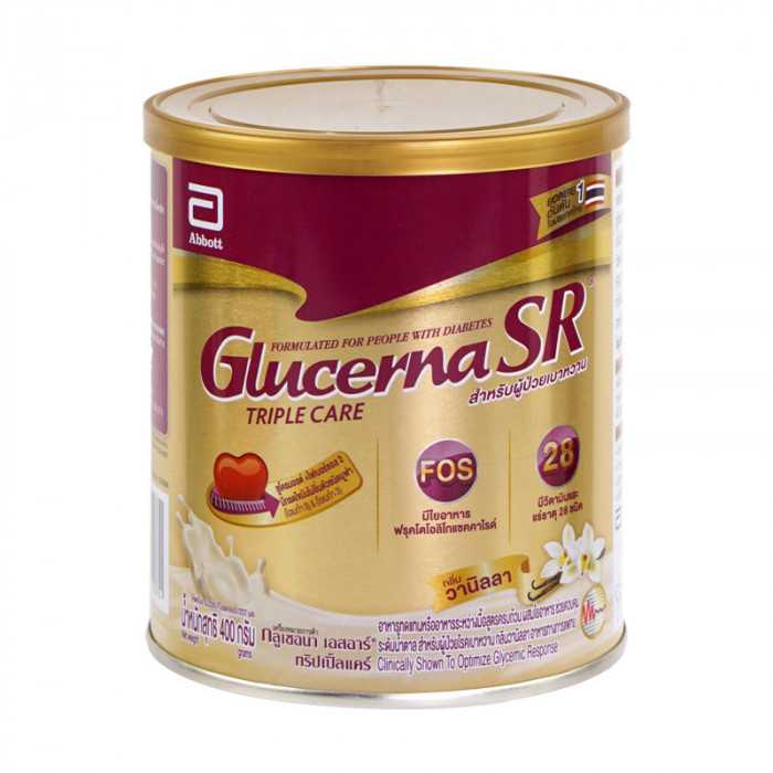 กลูเซอนากลิ่น วานิลลา 400g.