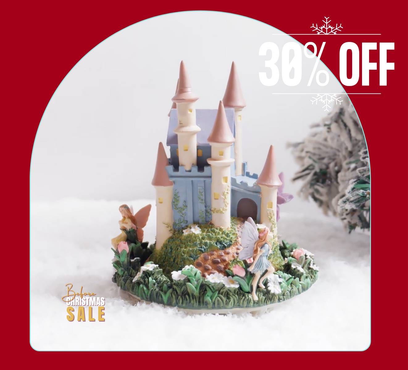 Before Christmas 30% OFF : MUSIC BOX : ปราสาท