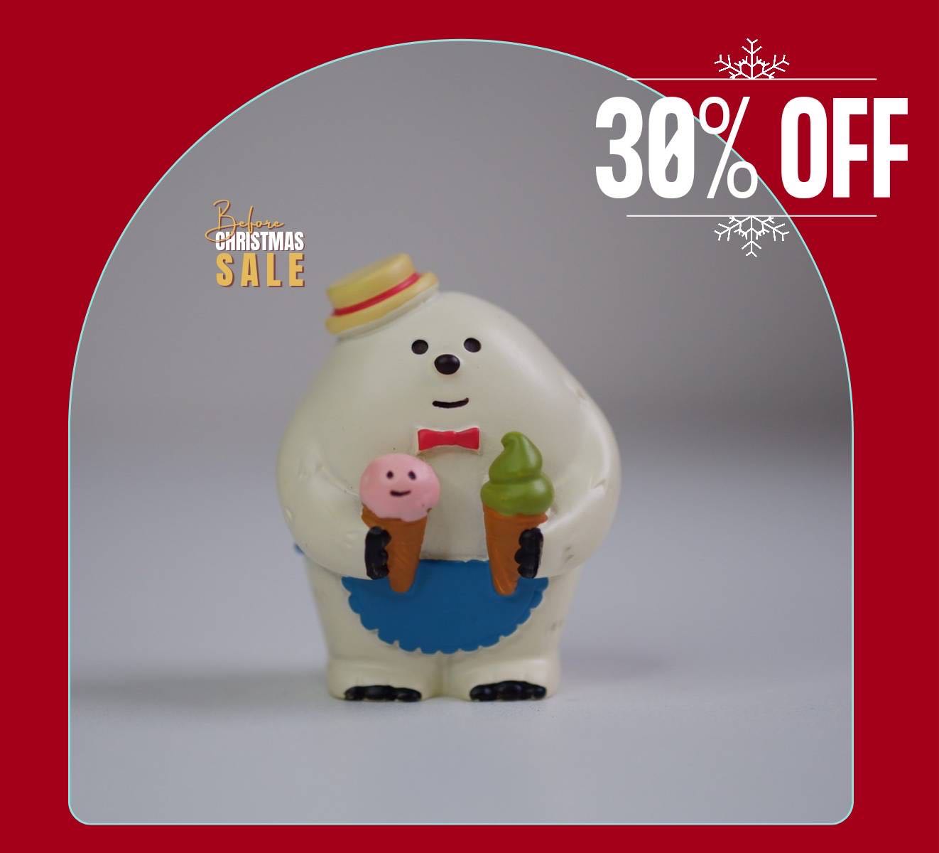 Before Christmas 30% OFF : DECOLE  #IceCream003