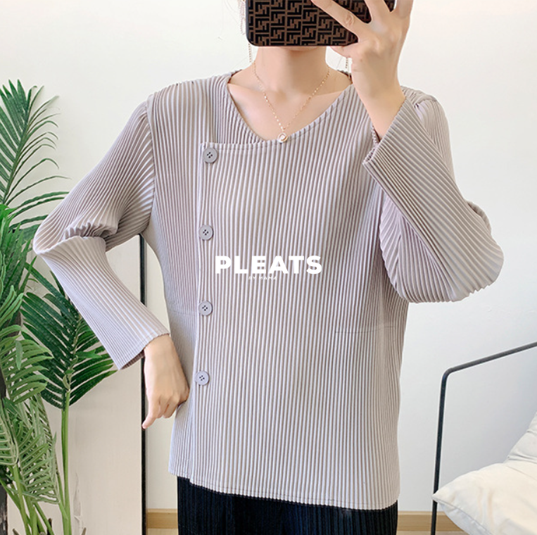 PLEATS SHIRT - SH105