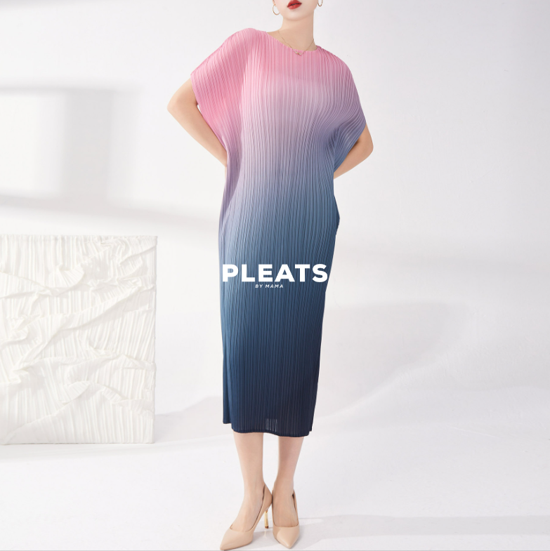 PLEATS DRESS - D301