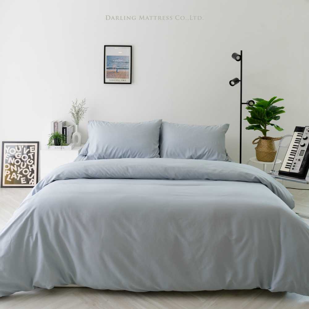Darling Mattress ชุดผ้าปูและผ้านวมรุ่นนาโนเทค สีเพิร์ลบลู NANOTECH Bedsheet and Duvet Set