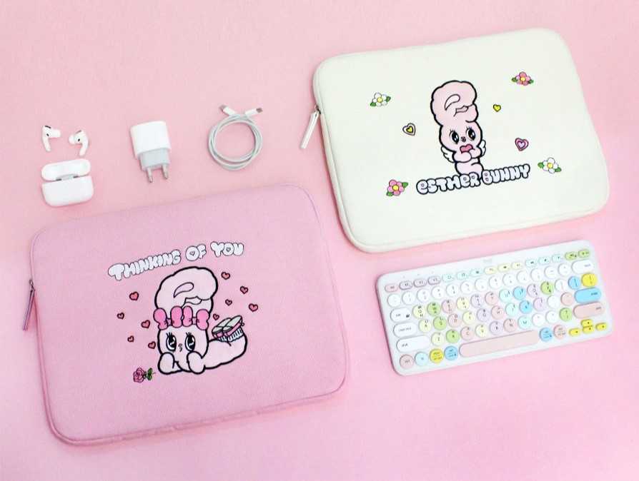 ( พร้อมส่ง ) Estherbunny Tablet Pouch ( 13 / 15 นิ้ว ) กระเป็นแท็ปเล็ต