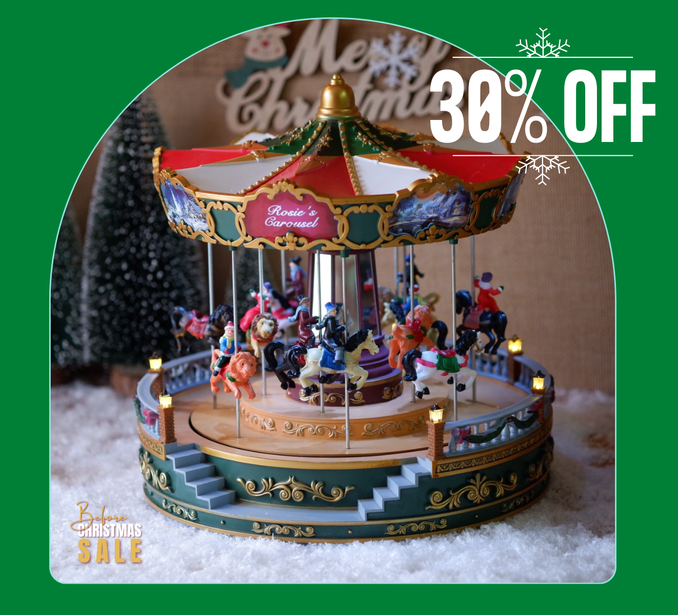Before Christmas 30% OFF