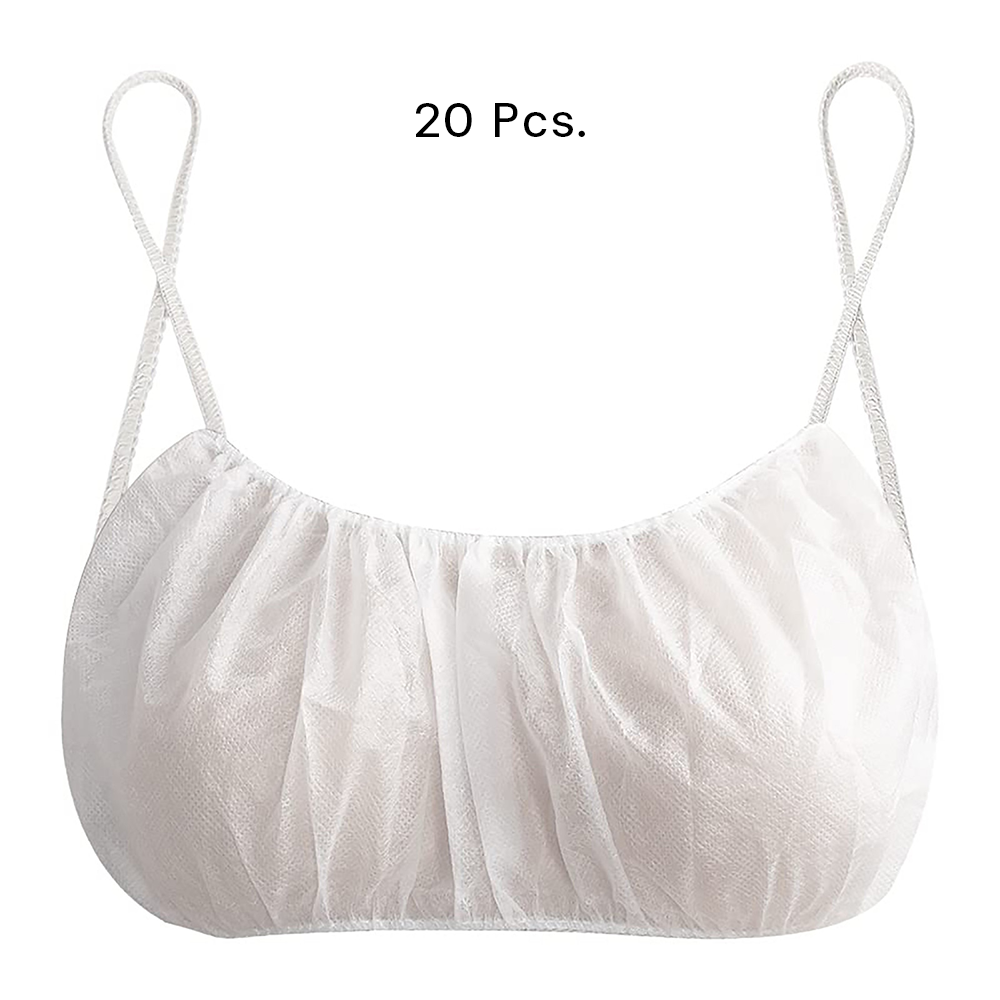Sariya Bra บังทรง เสื้อชั้นใน กระดาษใช้แล้วทิ้ง(แบบมีสาย) ใช้สำหรับร้านสปา ร้านนวด