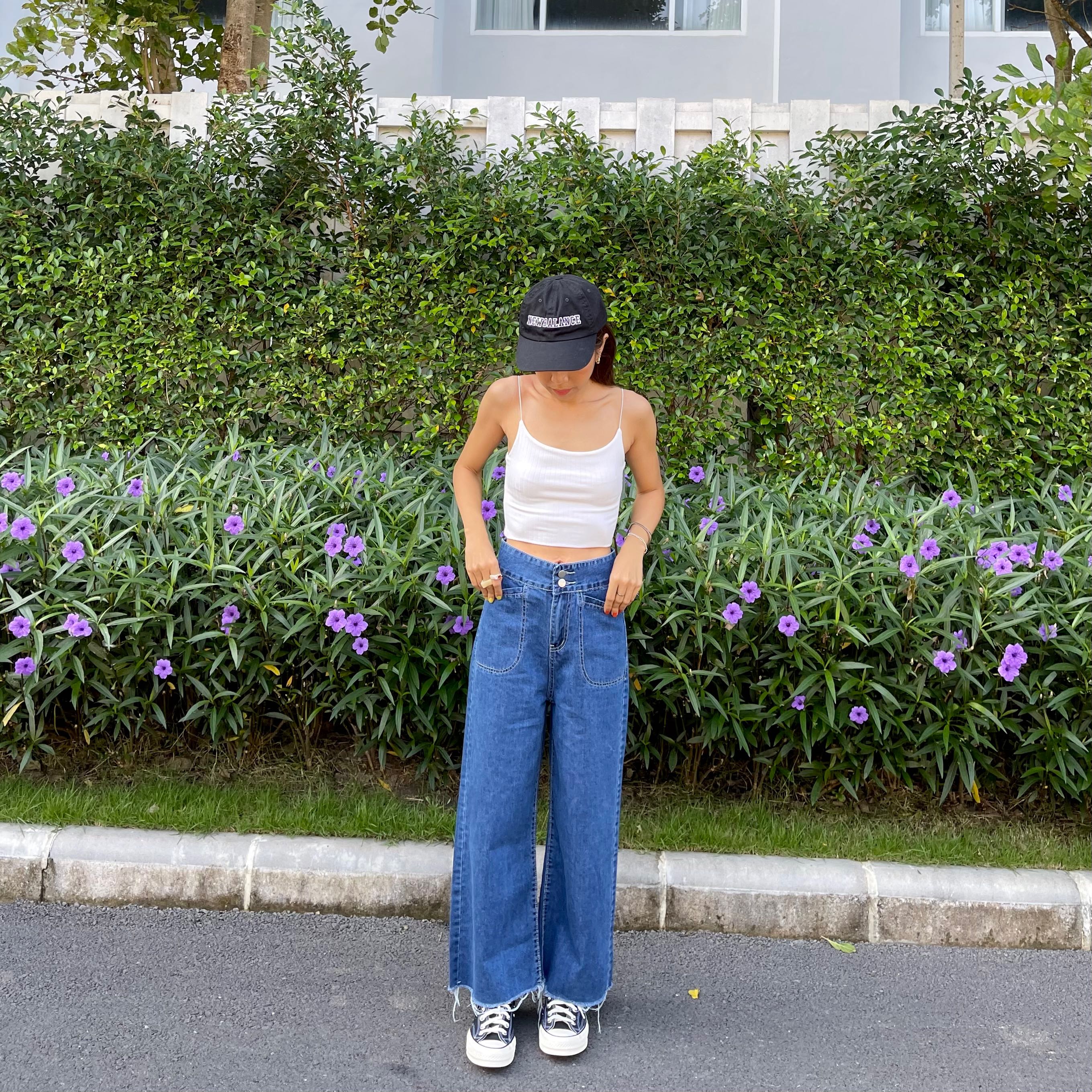 Everyday jeans -  กางเกงยีนส์ทรงกระบอกสีเข้ม