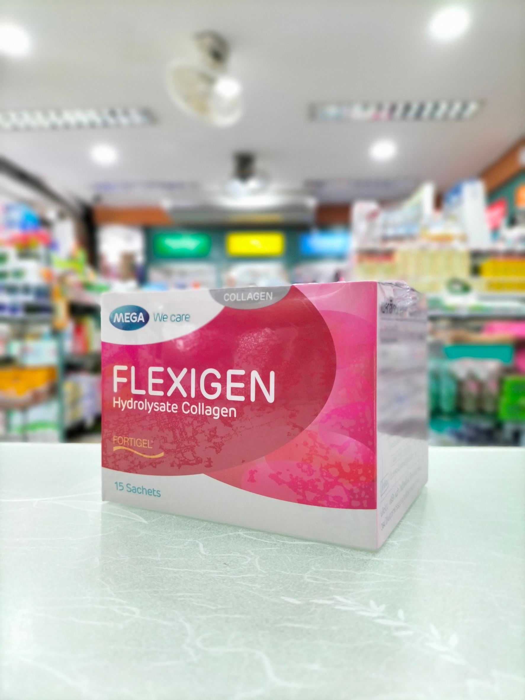 Mega Wecare Flexigen ไฮโดรไลเซต คอลลาเจน ลดโอกาสการเกิดโรคข้อเสื่อมด้วย