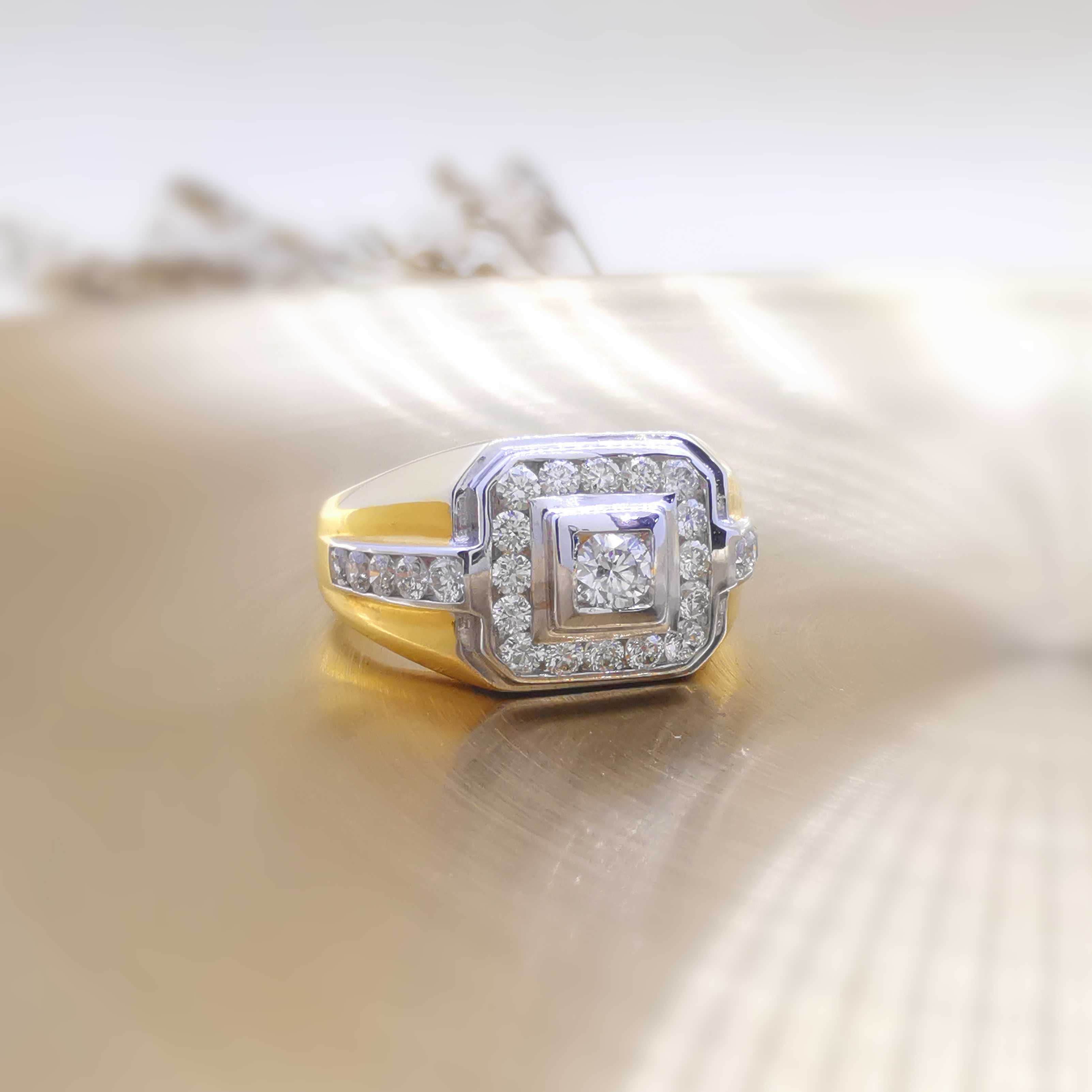 Gentlemen Quadruple Stylish Ring RN0038