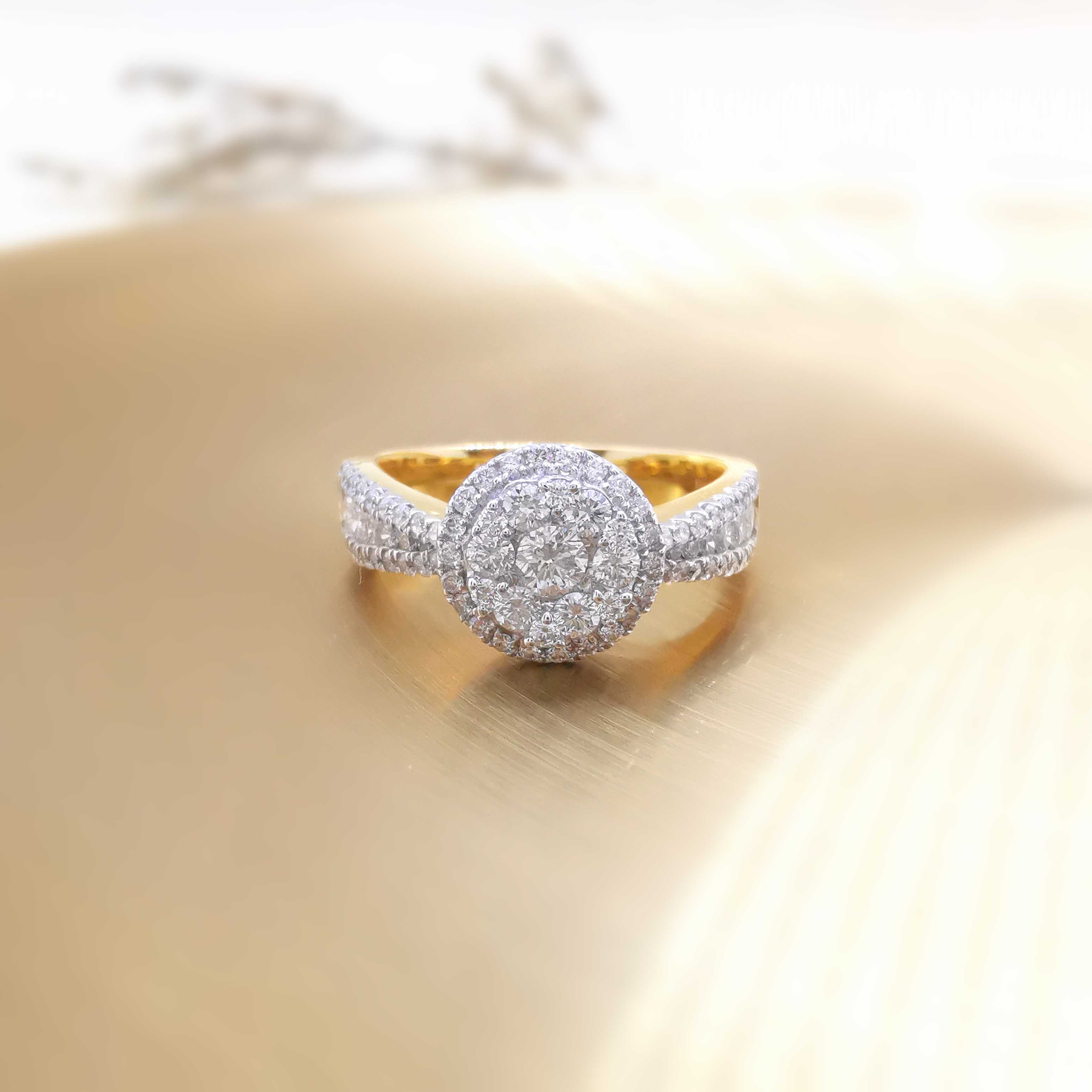 One's premium diamond ring RN0087