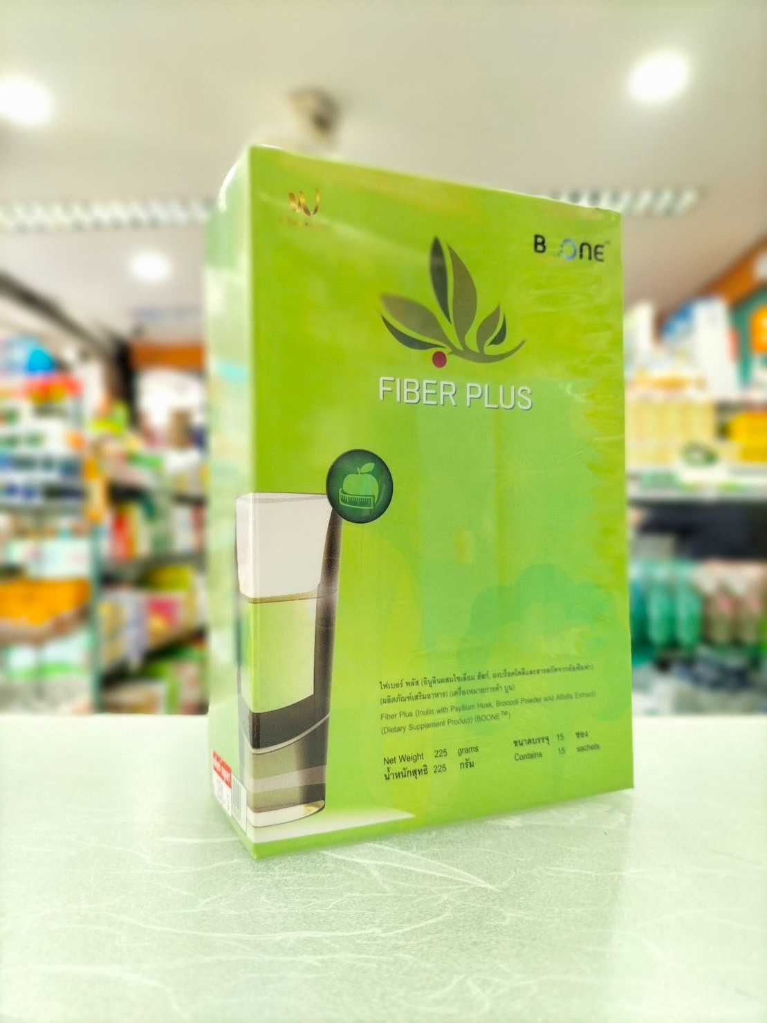 Fiber plus ไฟเบอร์ปรับสมดุลลำไส้ ระบาย ดีท็อกซ์(detox) BOONE