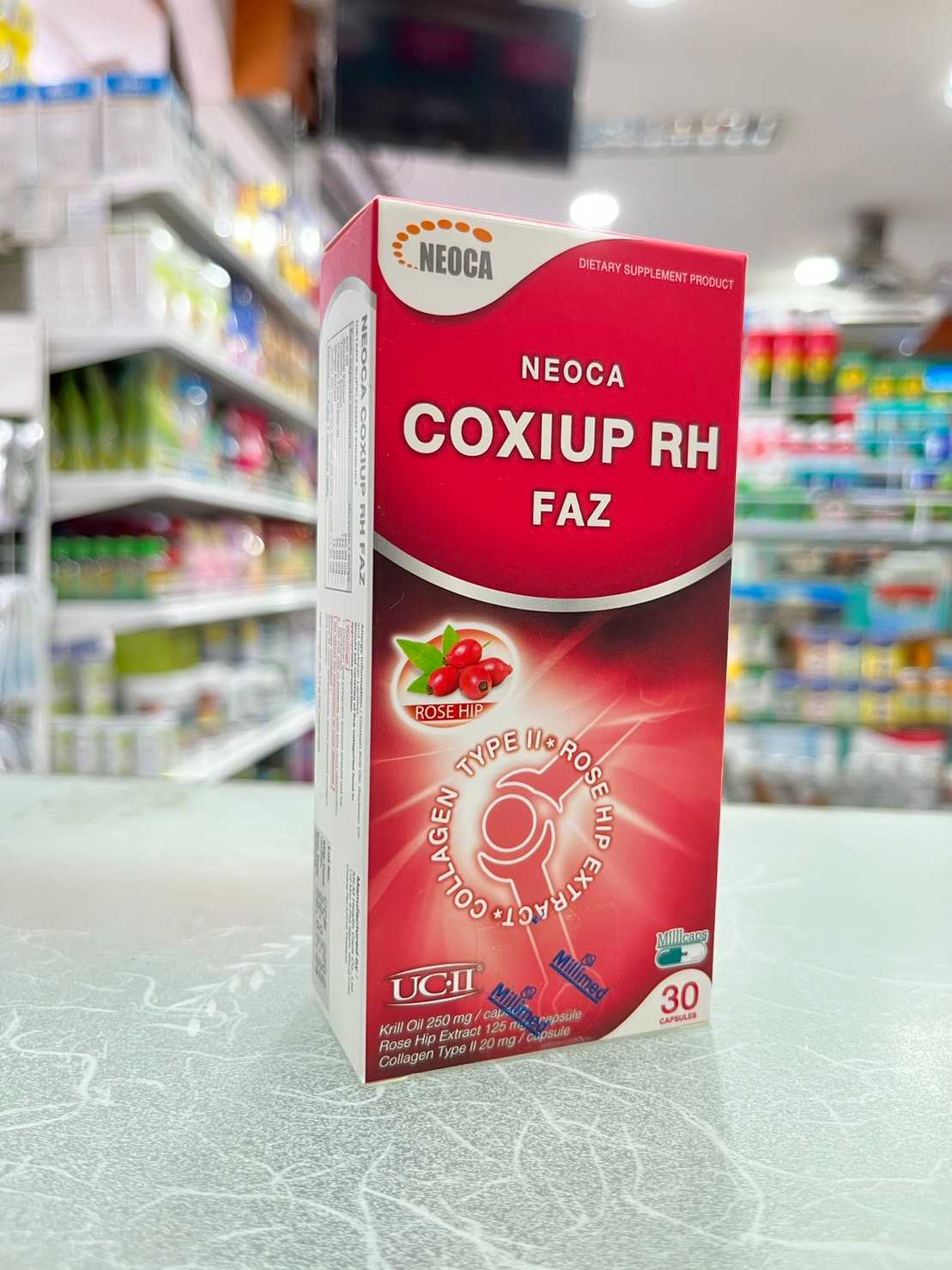 NEOCA COXIUP RH FAZ โคซิอัพ อาร์เอช ฟาซ 30 แคปซูล คอลลาเจนบรรเทาข้อเสื่อม 