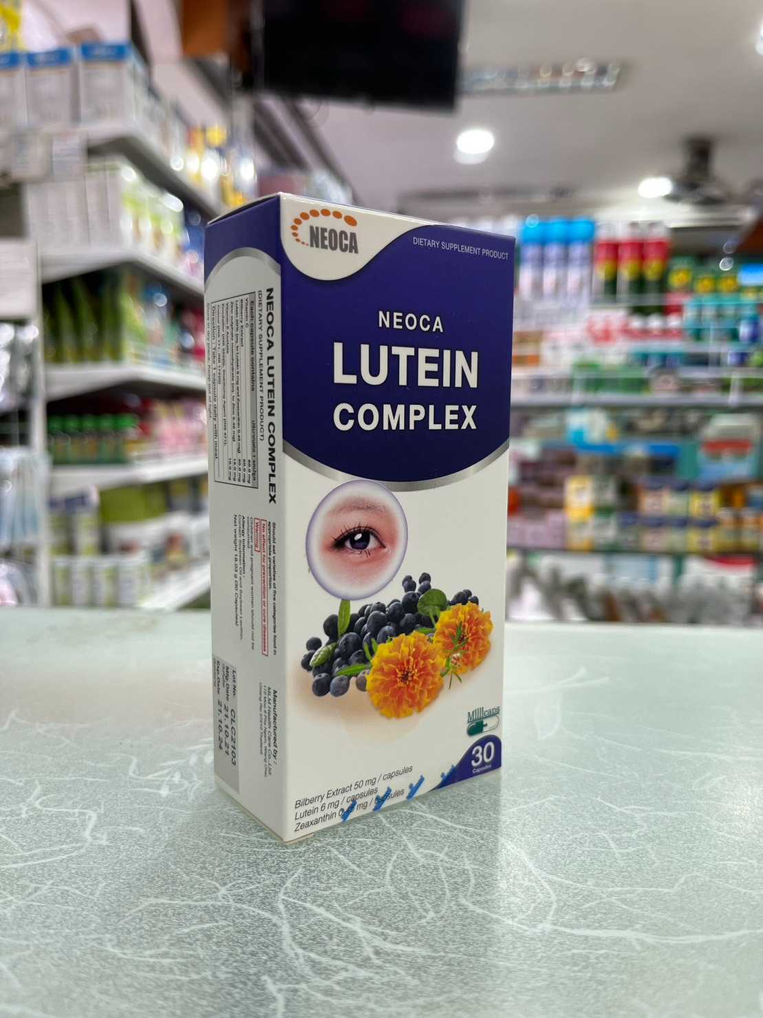Neoca Lutein Complex Eye Protection นีโอก้า ลูทีน คอมเพล็กซ์ อาหารเสริมบำรุง