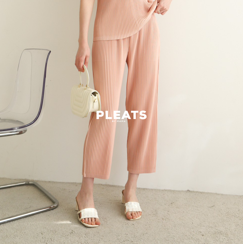 PLEATS PANTS - P049
