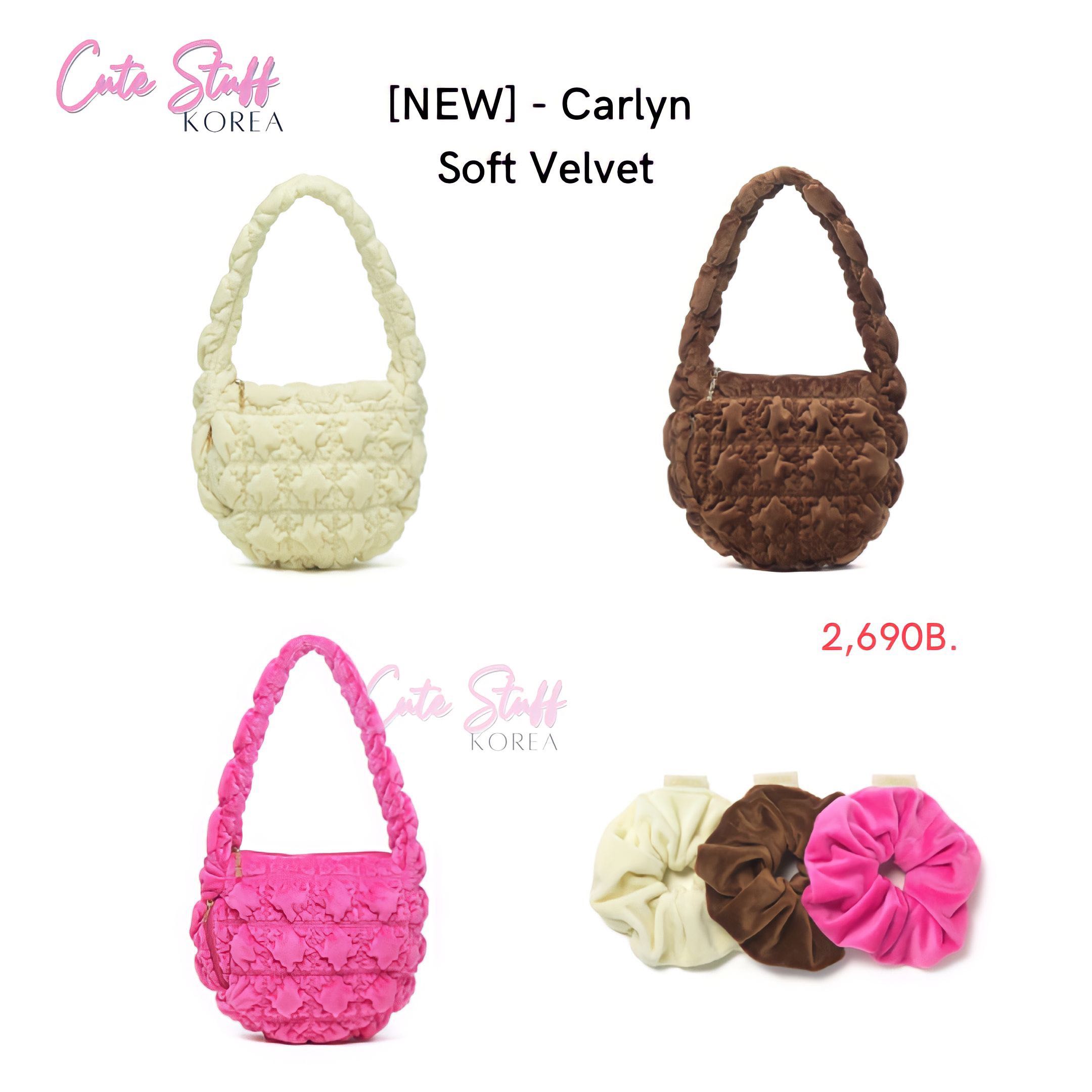 พรีออเดอร์ Carlyn soft velvet