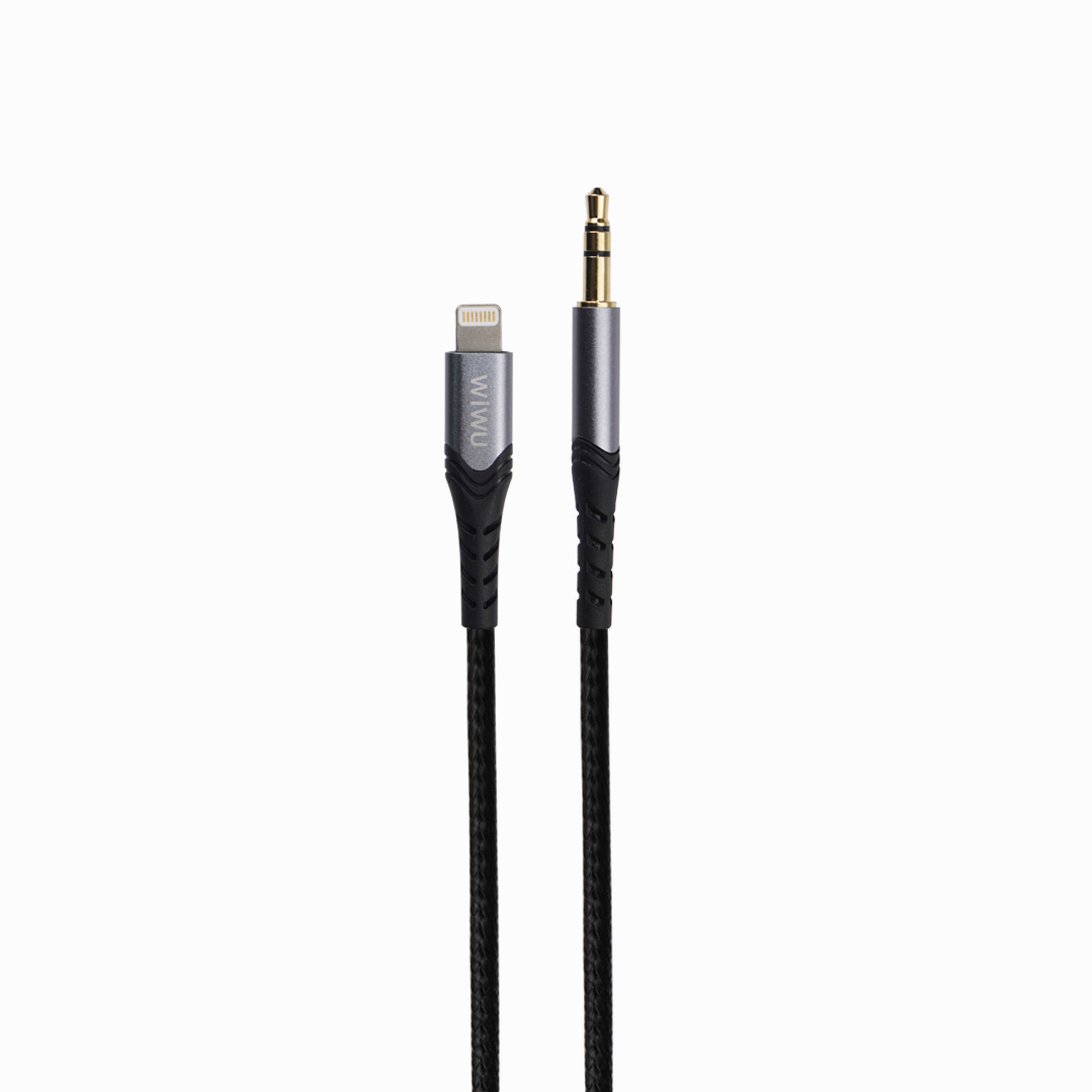 CABLE AUX 3.5mm To ios 150cm YP02 WiWu สายAUX สายเอยูเอ็ก