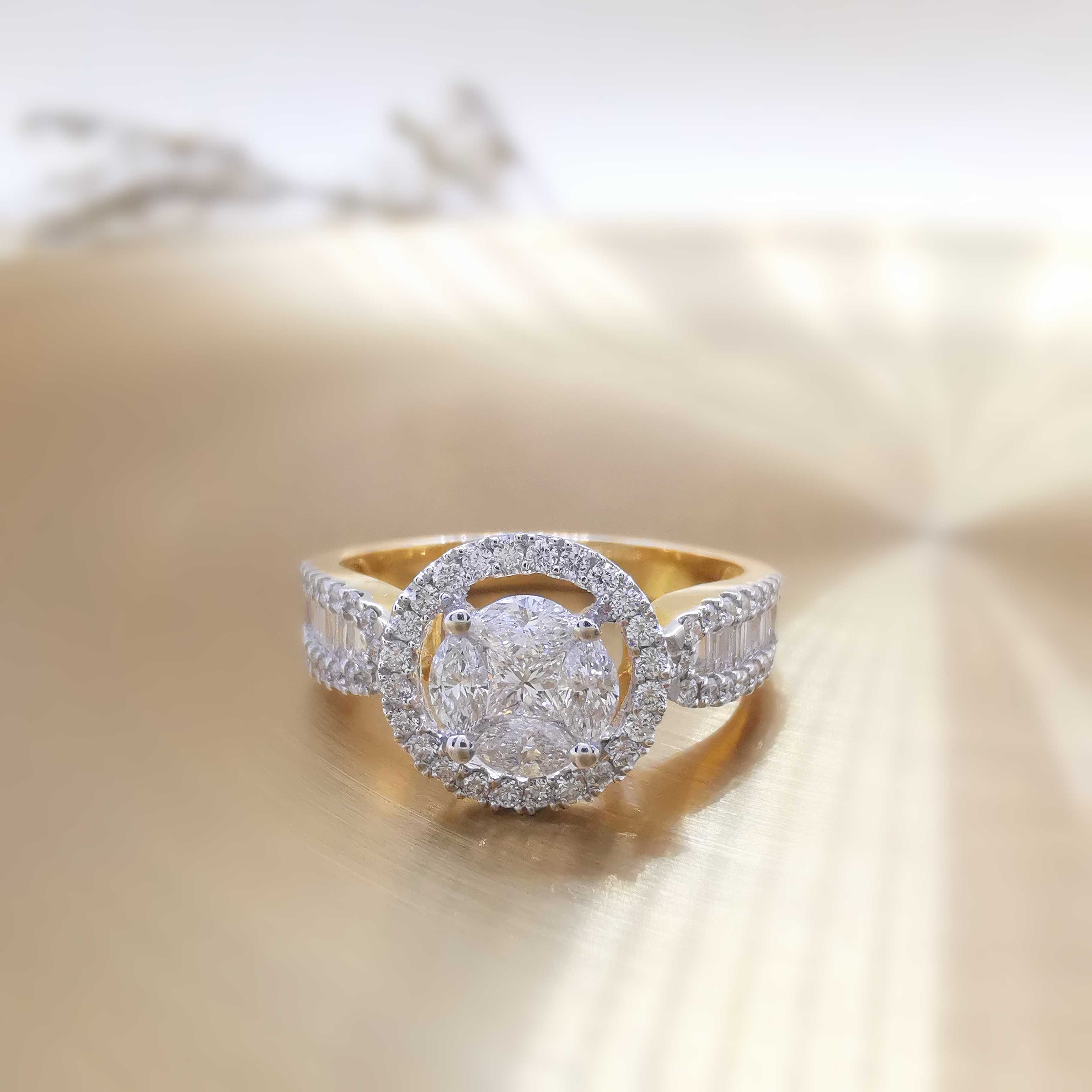 One's swathe with various diamond line RN0156