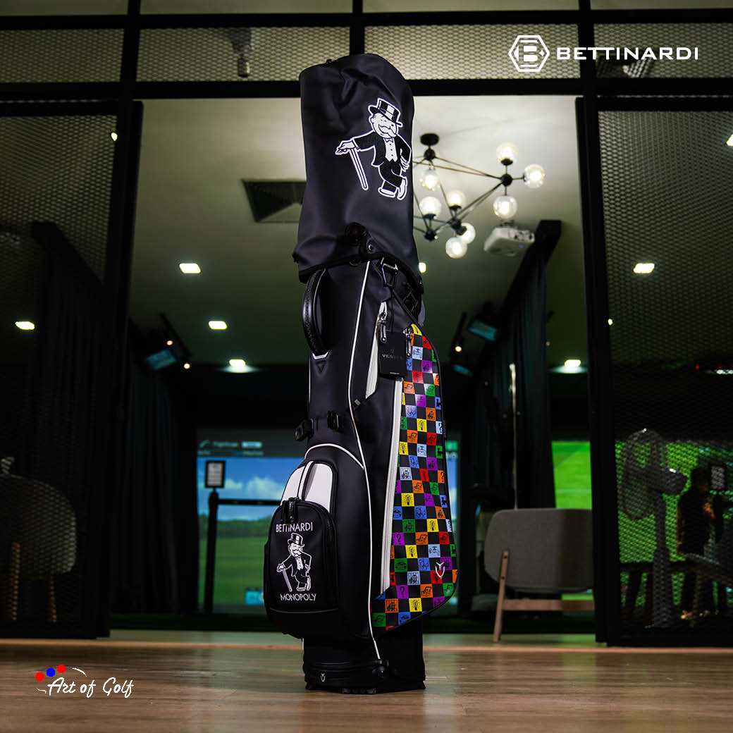 ถุงกอล์ฟ Bettinardi x Monopoly Game Pieces Vessel VLS Stand Bag สินค้าใหม่ แท้ 100%