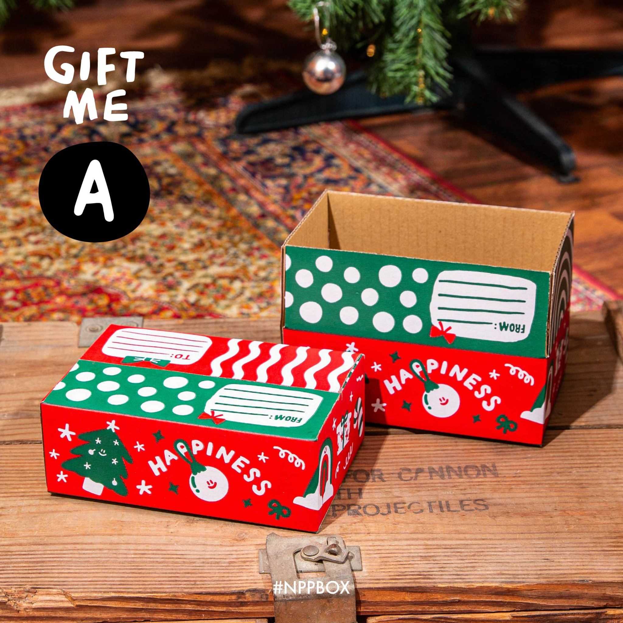 กล่องเทศกาลปีใหม่ ฝาชน Size A (20 ใบ)