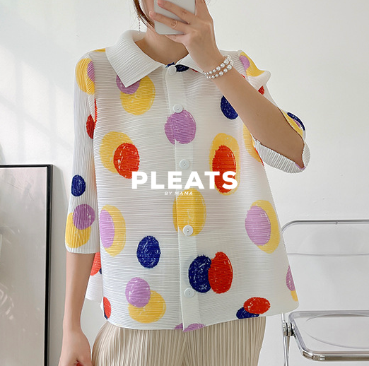 PLEATS SHIRT - SH038