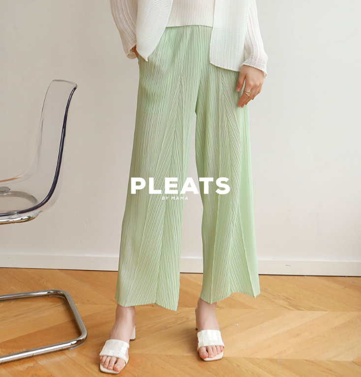 PLEATS PANTS - P004