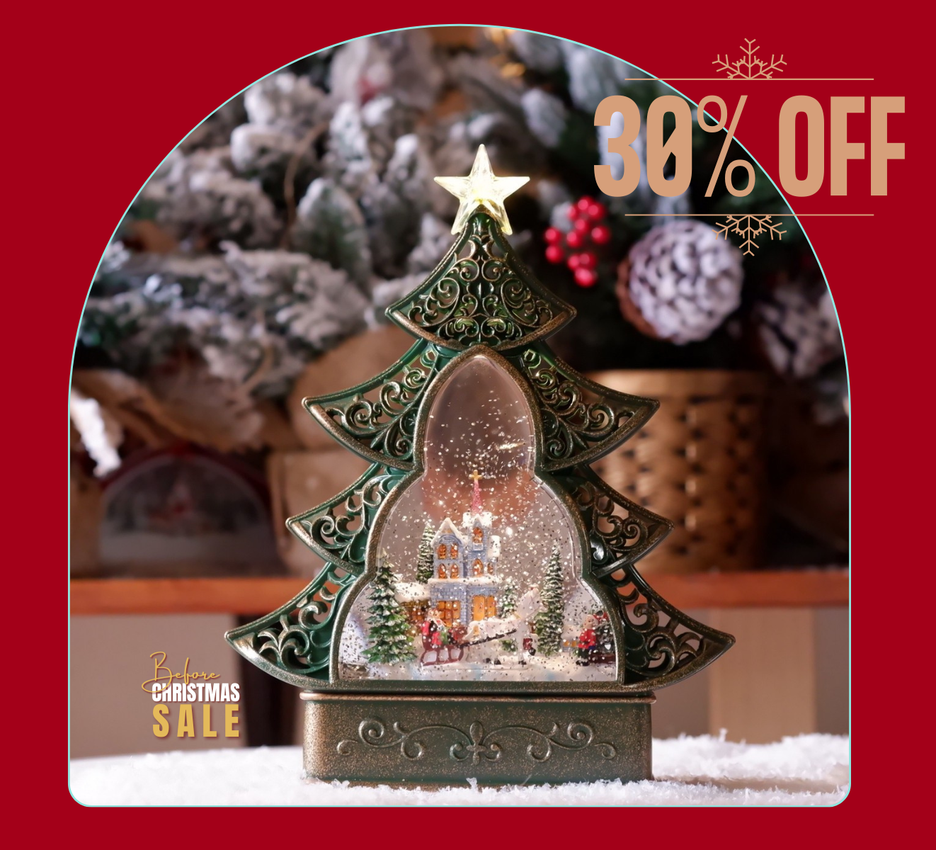 Before Christmas 30% OFF