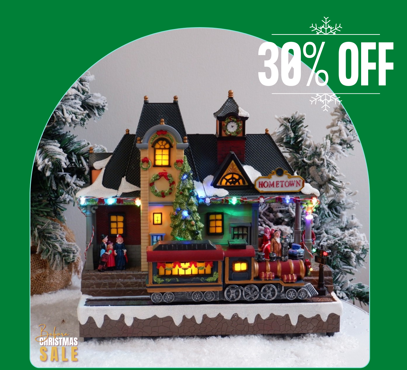 Before Christmas 30% OFF