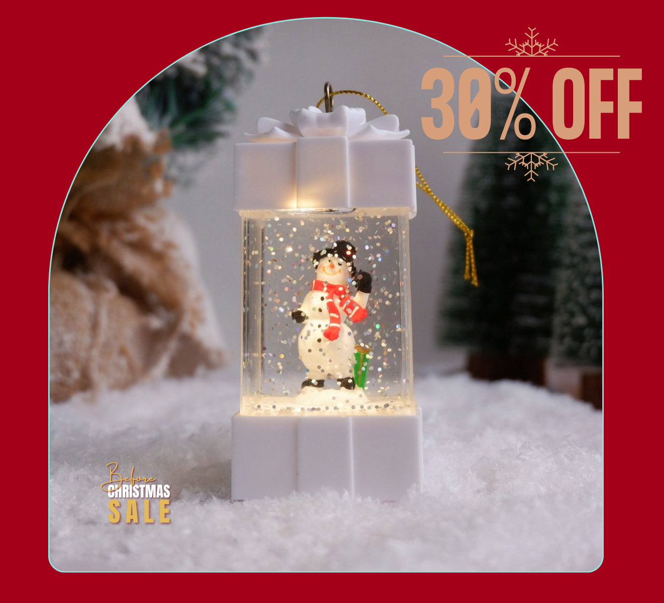 Before Christmas 30% OFF