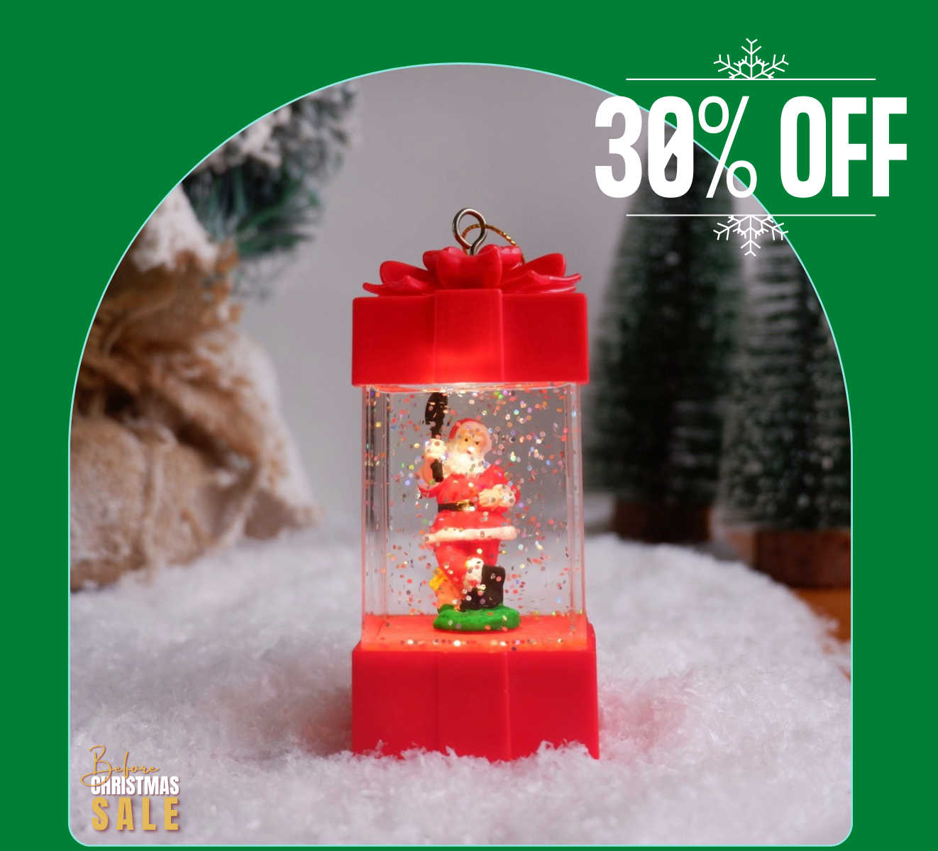 Before Christmas 30% OFF