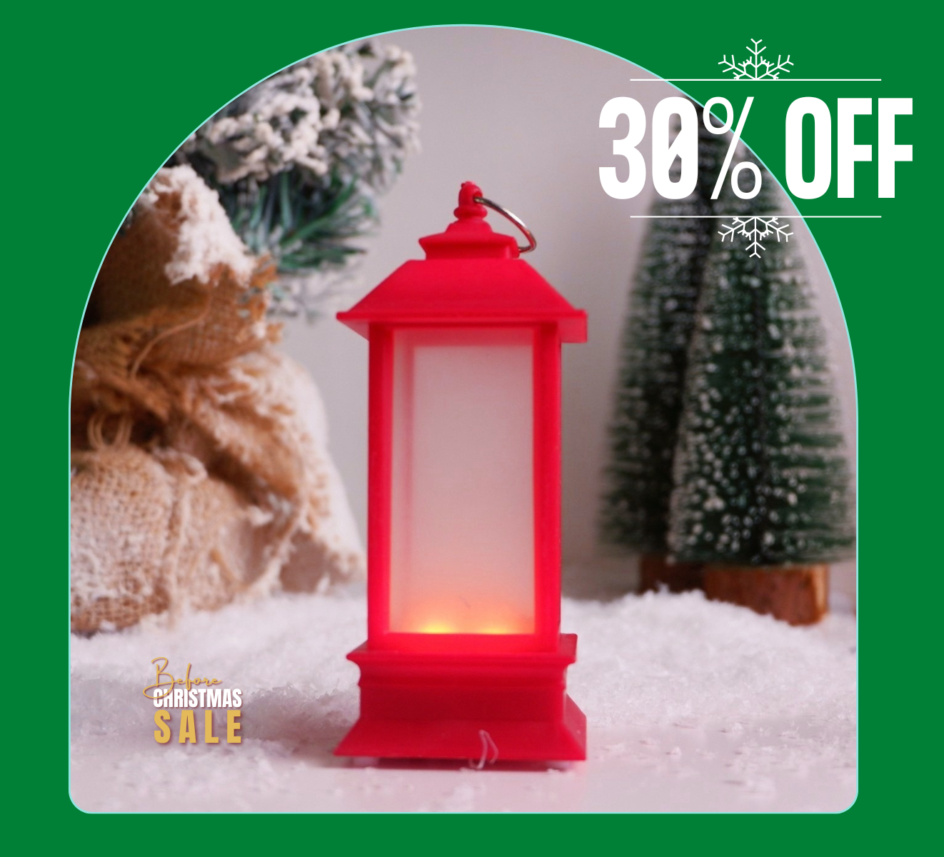 Before Christmas 30% OFF