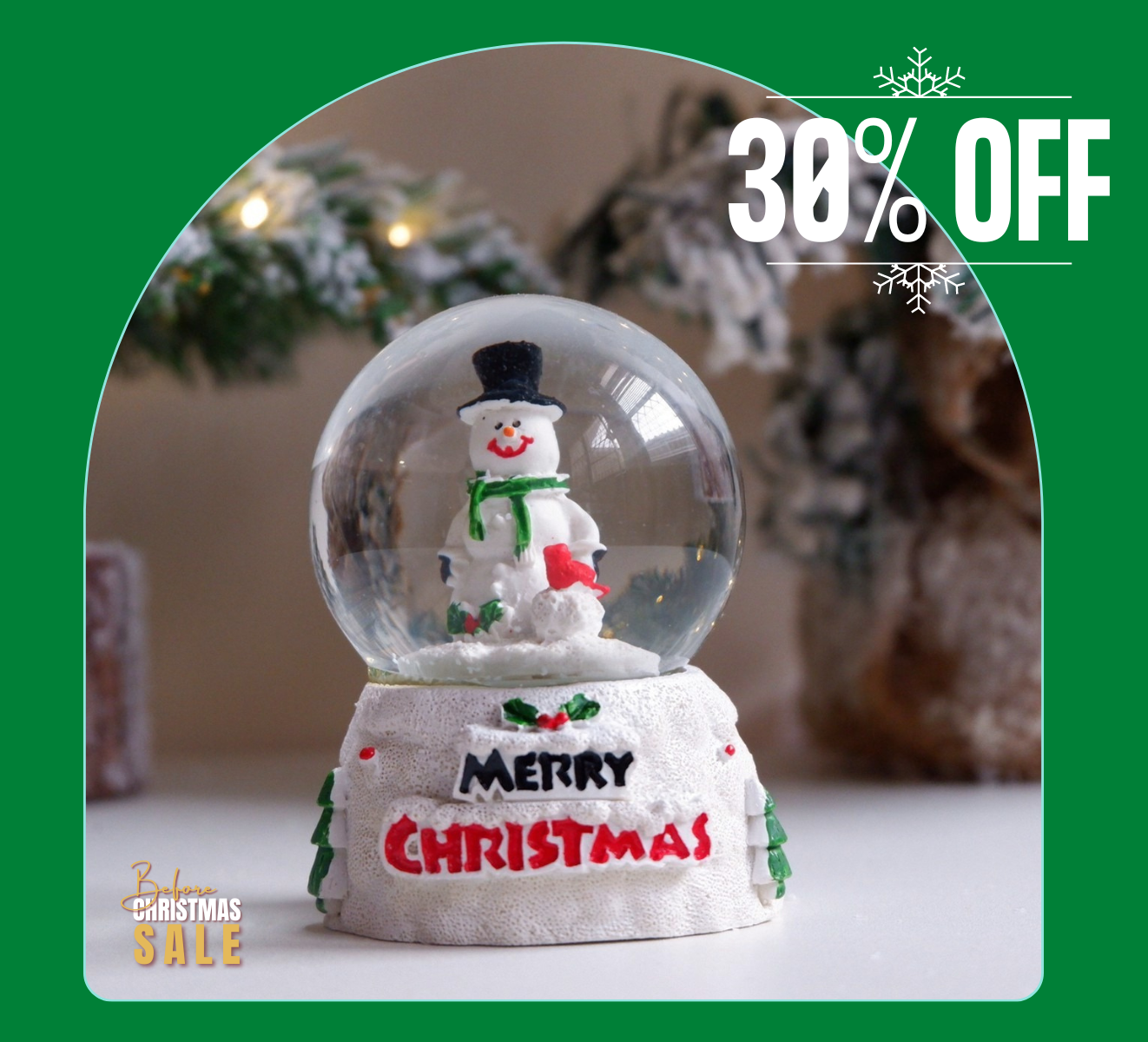 Before Christmas 30% OFF