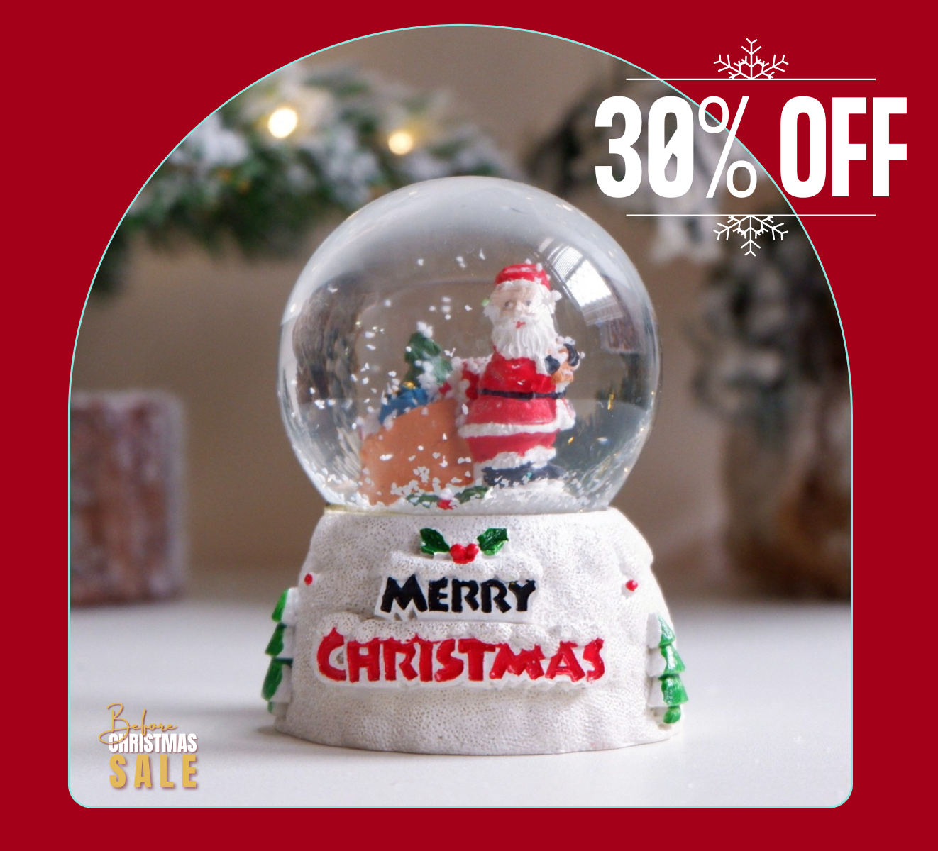 Before Christmas 30% OFF