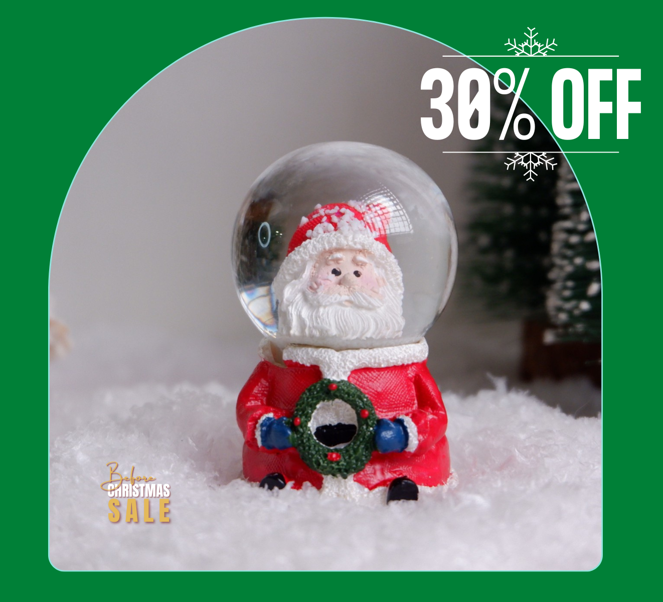 Before Christmas 30% OFF