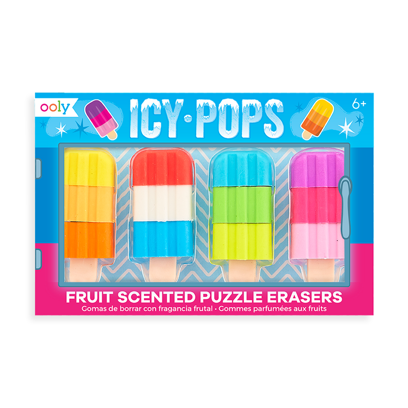 ยางลบ puzzle  ICY POP สีสันสดใส